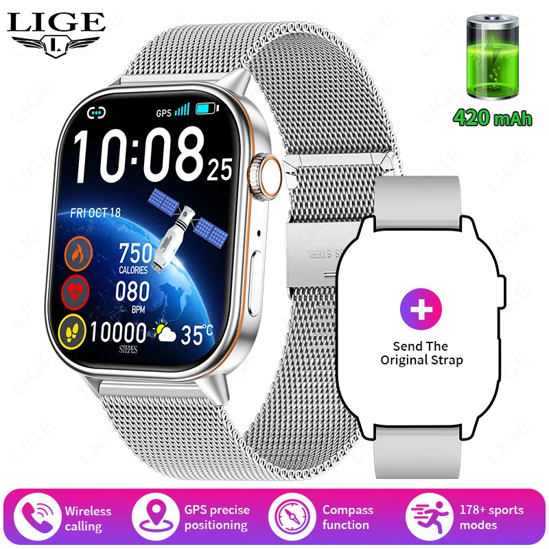 Android IOS GPS Smart Watch