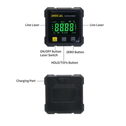 Digital Angle Finder & Inclinometer