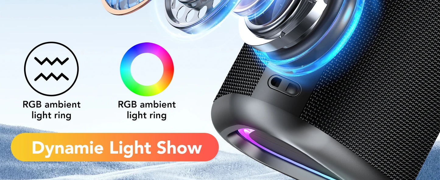 Portable Speaker with Led Light