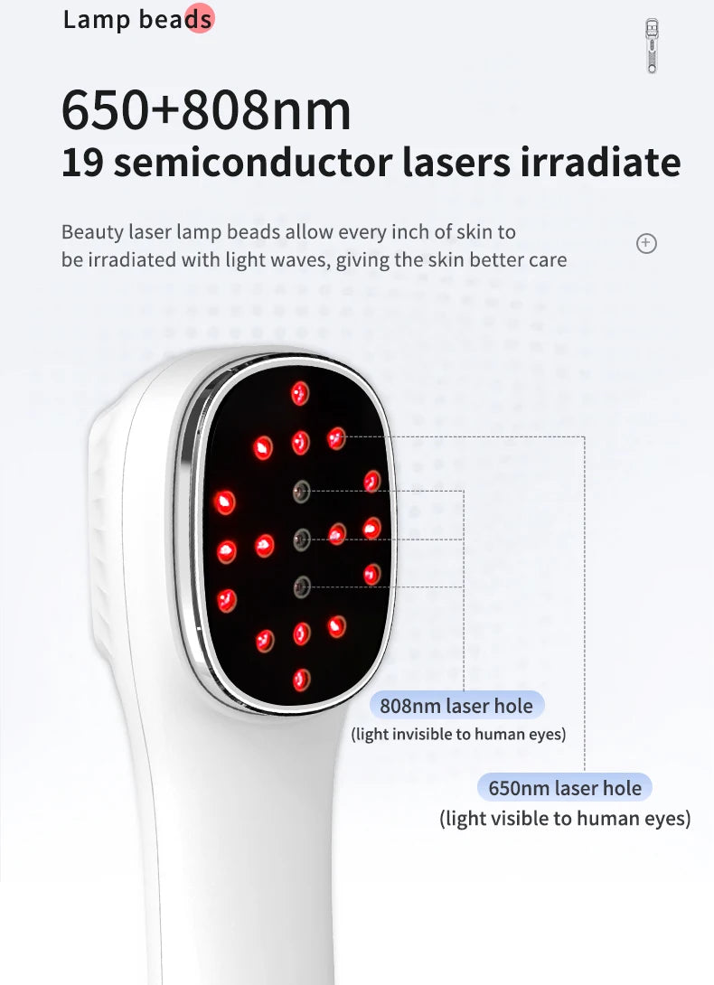 Recahrgeable Red Light Beauty Device