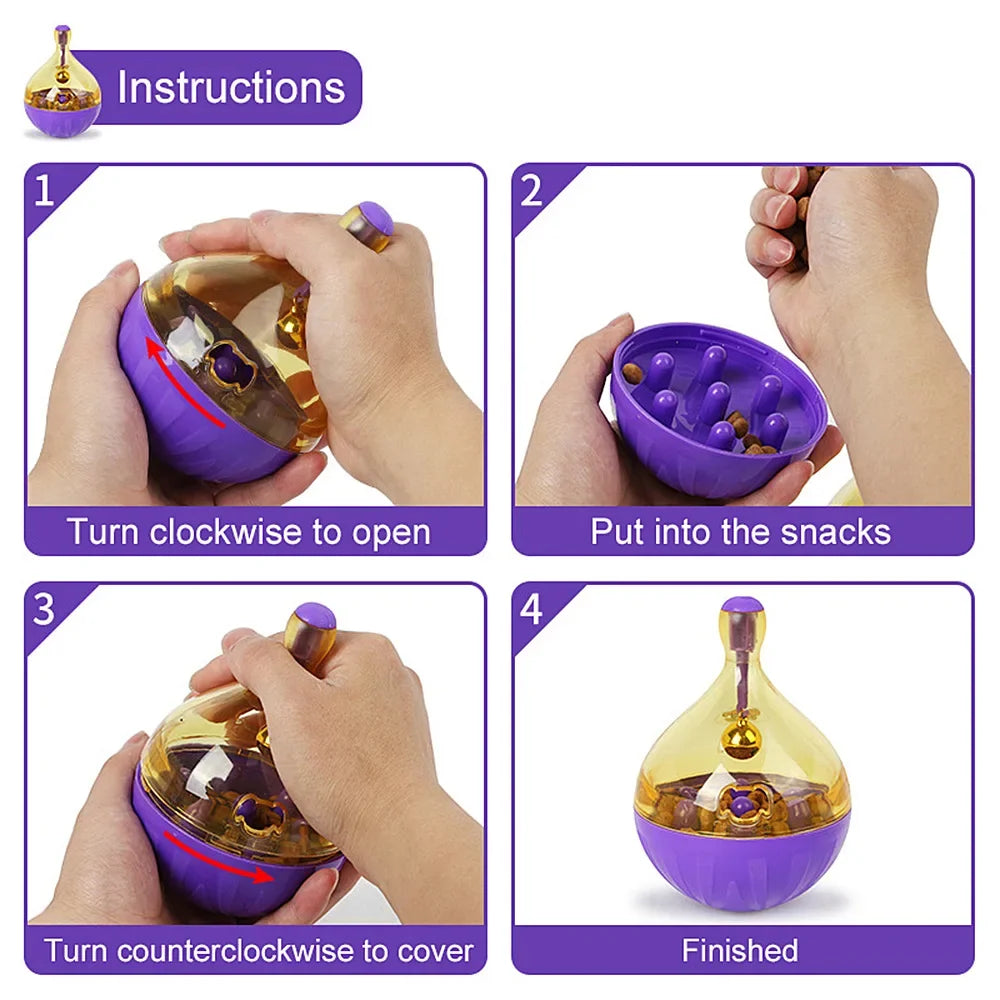 Cat Fun Leakage Feeding Toys