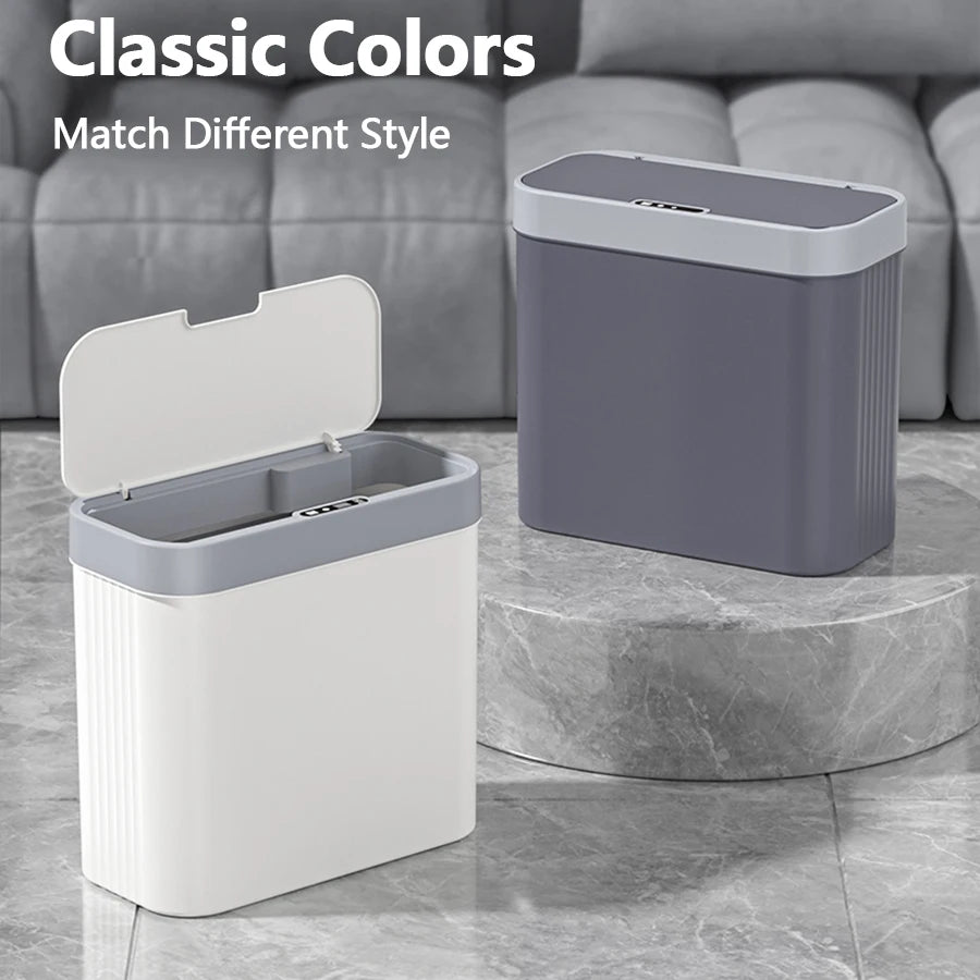 Smart Wall-Mounted Trash Can