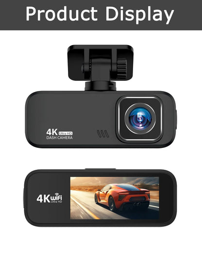 Dual Lens Car 4K Dash Cam