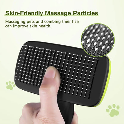 Pets Self-Cleaning Slicker Brush