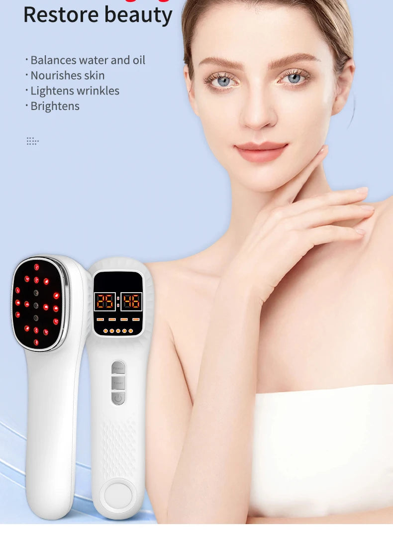 Recahrgeable Red Light Beauty Device