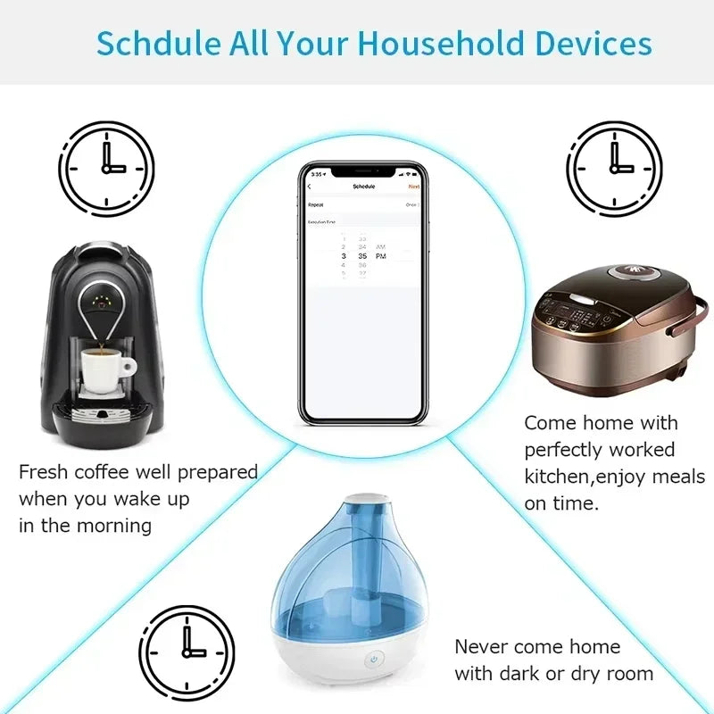 Smart Wifi Plug with Power Monitor