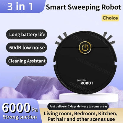 3-in-1 Smart Sweeping Robot