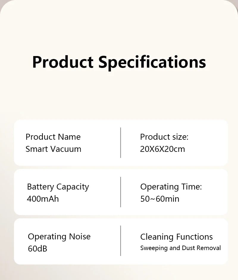 3-in-1 Smart Sweeping Robot