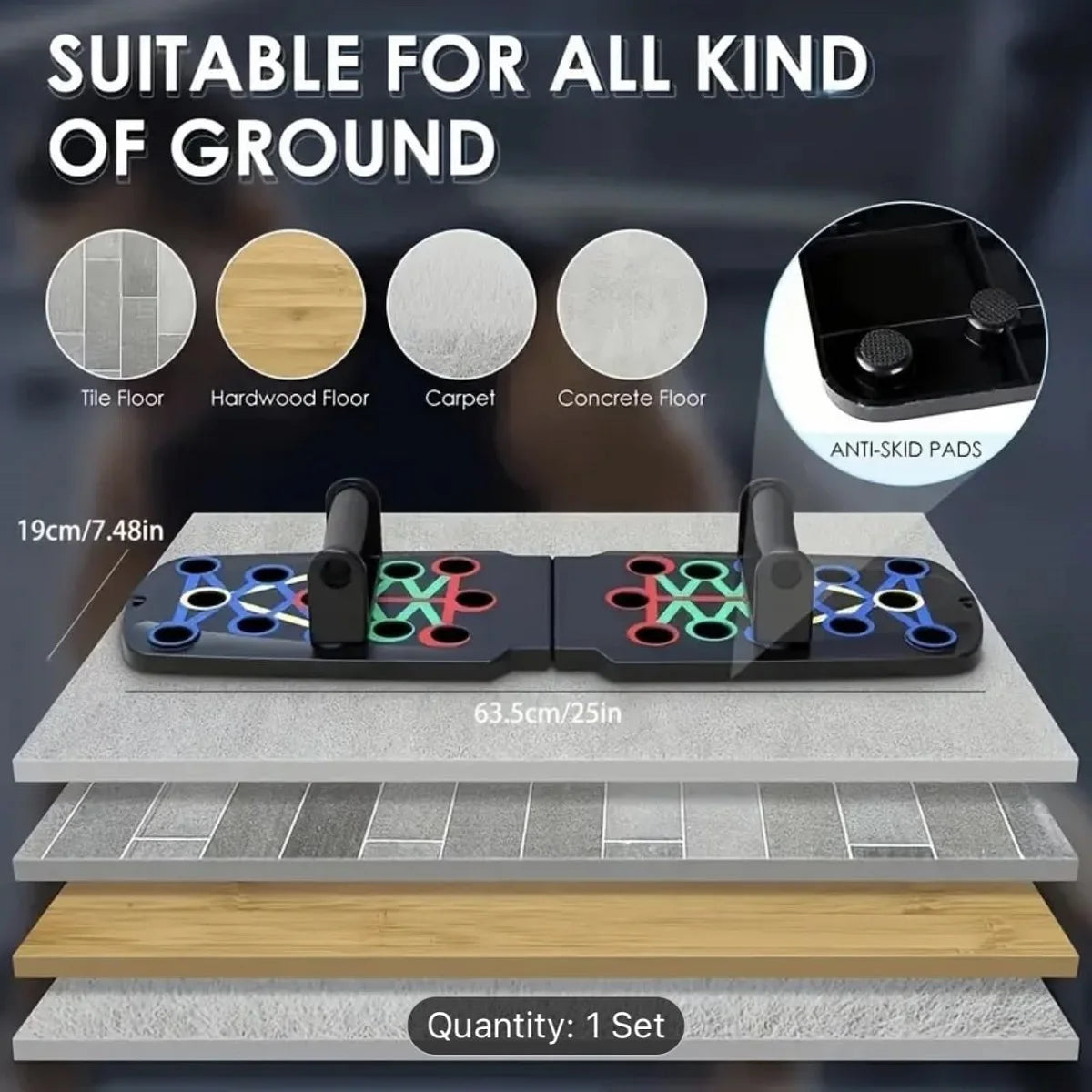 Multi-Functional Pushup Boards