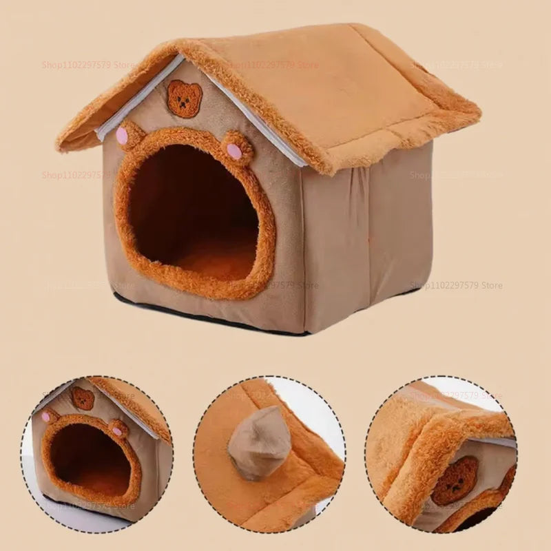 Foldable Washable Pets House