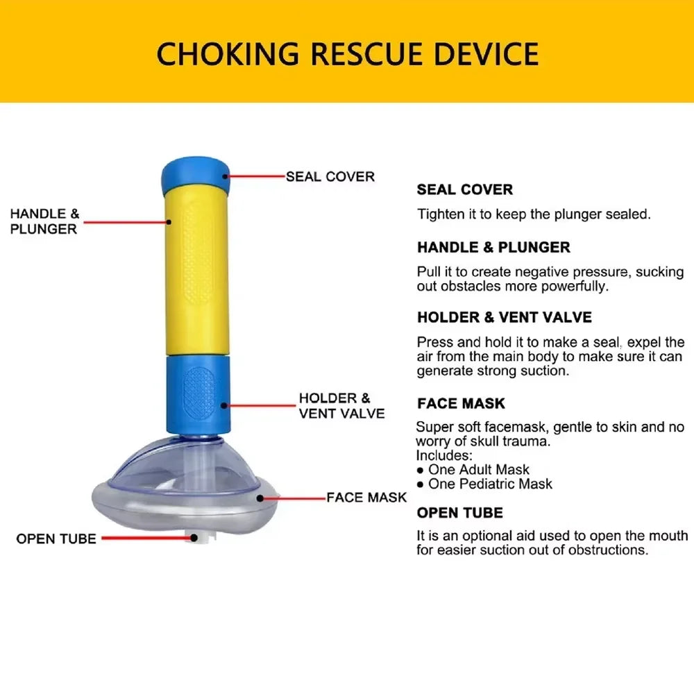 Home Auto Choking Rescue Device