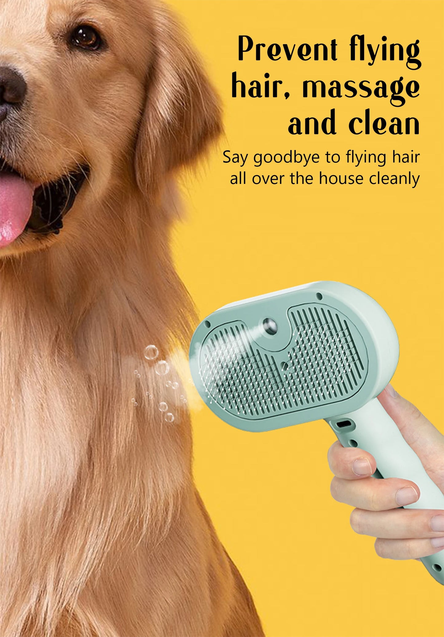 Pets Steam Massage Brush