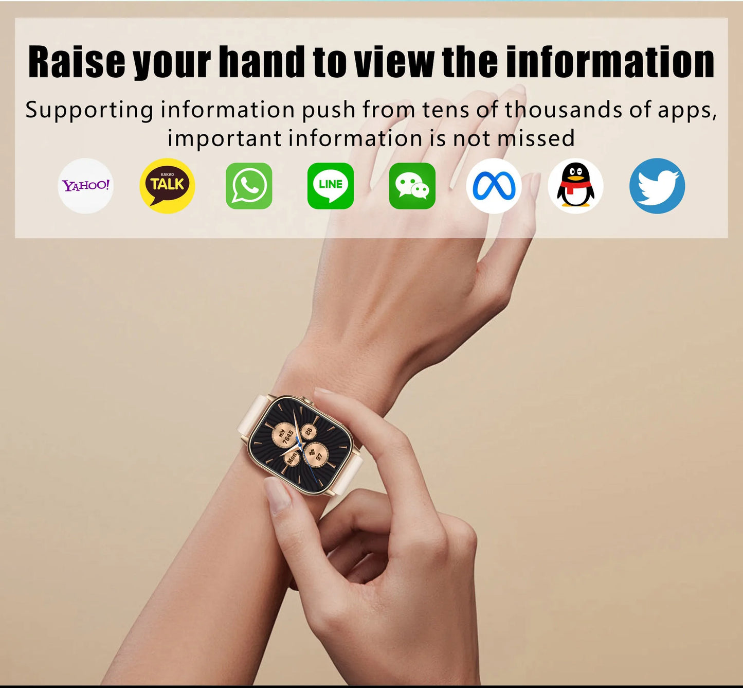 Android IOS GPS Smart Watch