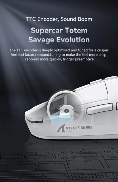 Attack Shark X6 Bluetooth Mouse