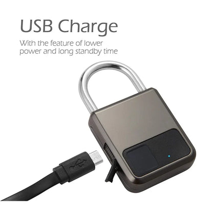 Smart Fingerprint Padlock