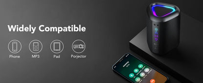 Portable Speaker with Led Light