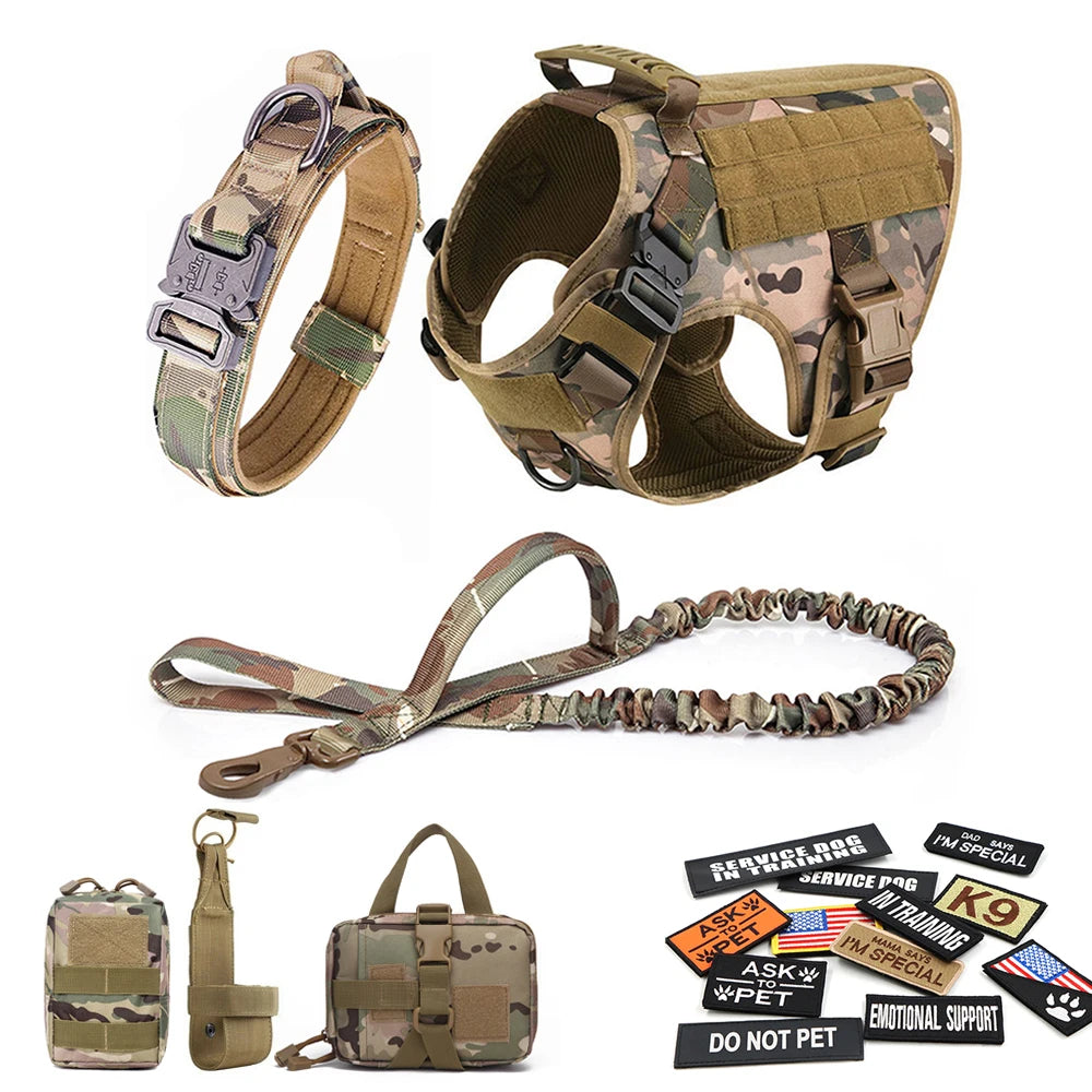 Military Tactical Dog Harness