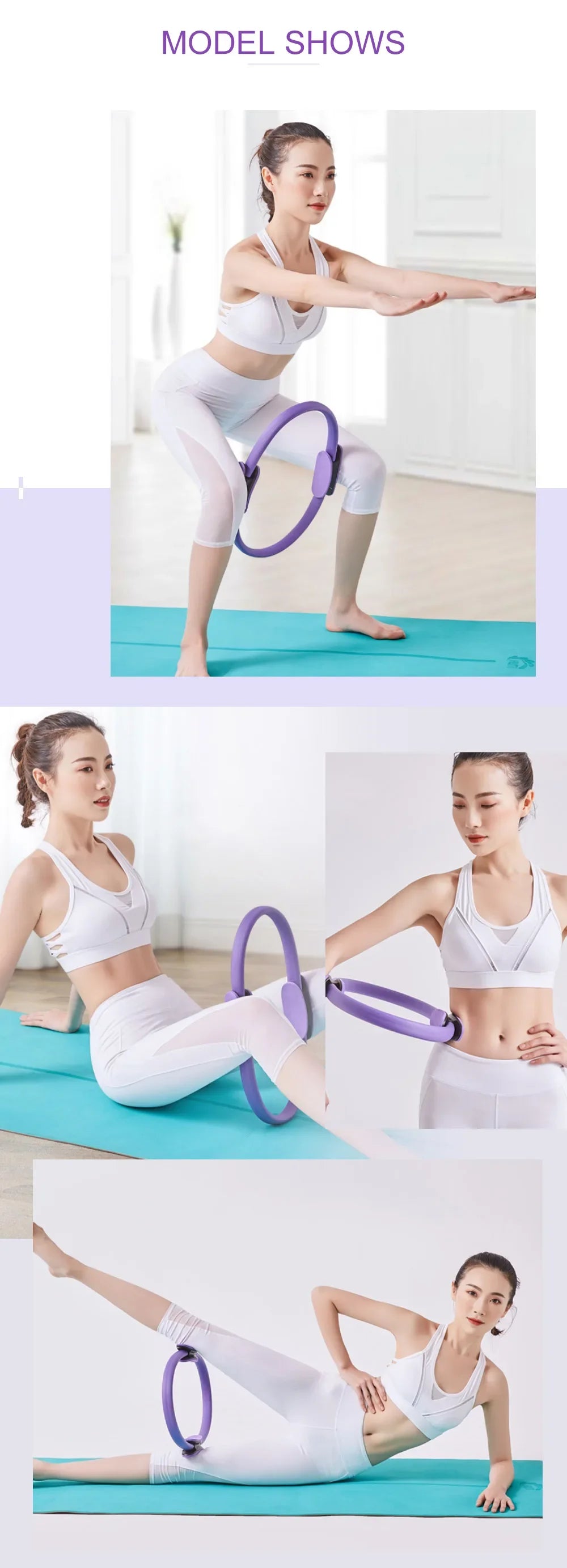 Elastic Fitness Ring Pilates