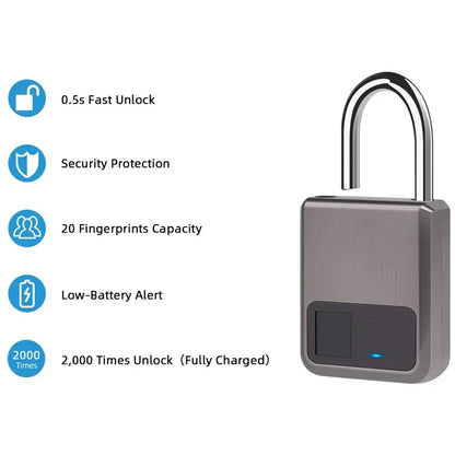 Smart Fingerprint Padlock