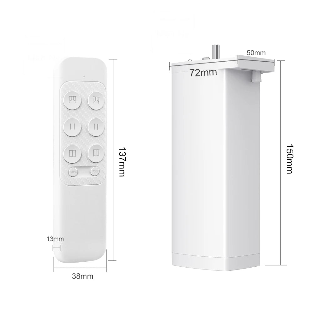 Smart WiFi Shutter Curtain Motor