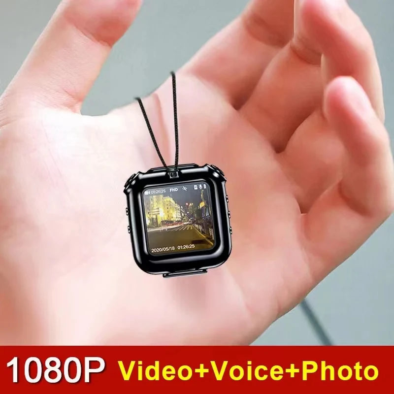 V9 Mini Clip Necklace Camera