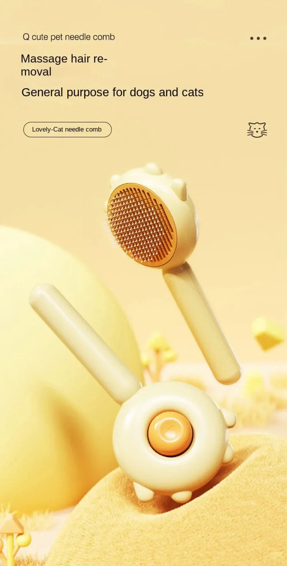 One-click Pet Magic Brush