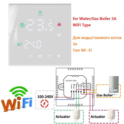 Smart LCD WiFi Thermostat
