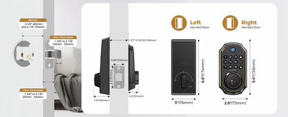 5-in-1 Smart Fingerprint Deadbolt