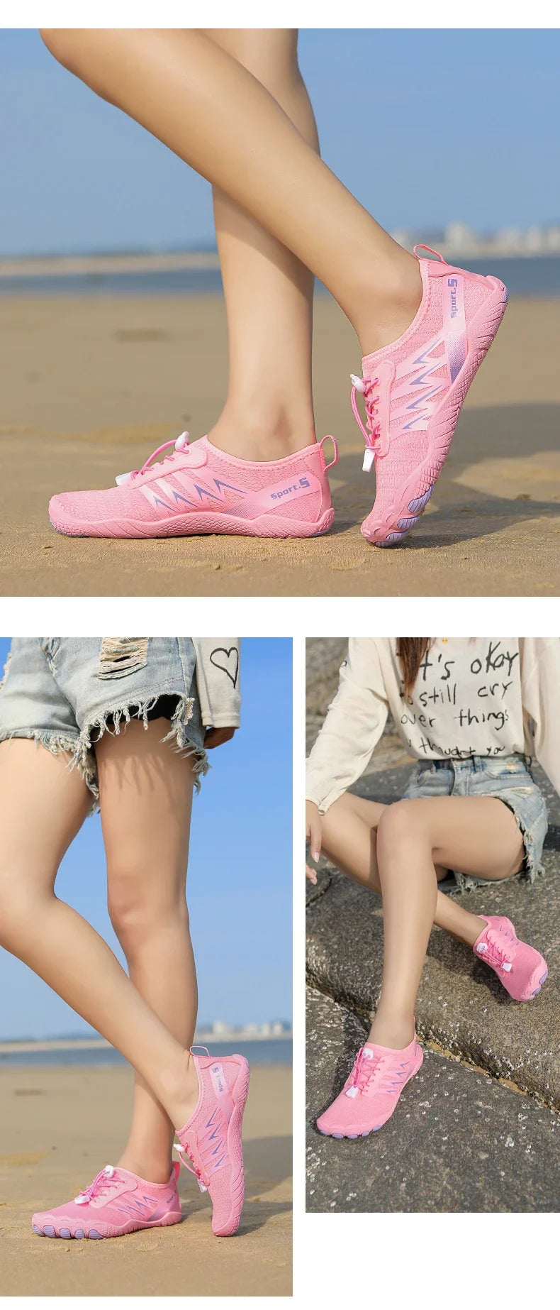 Wear-Resistant Aqua Shoes