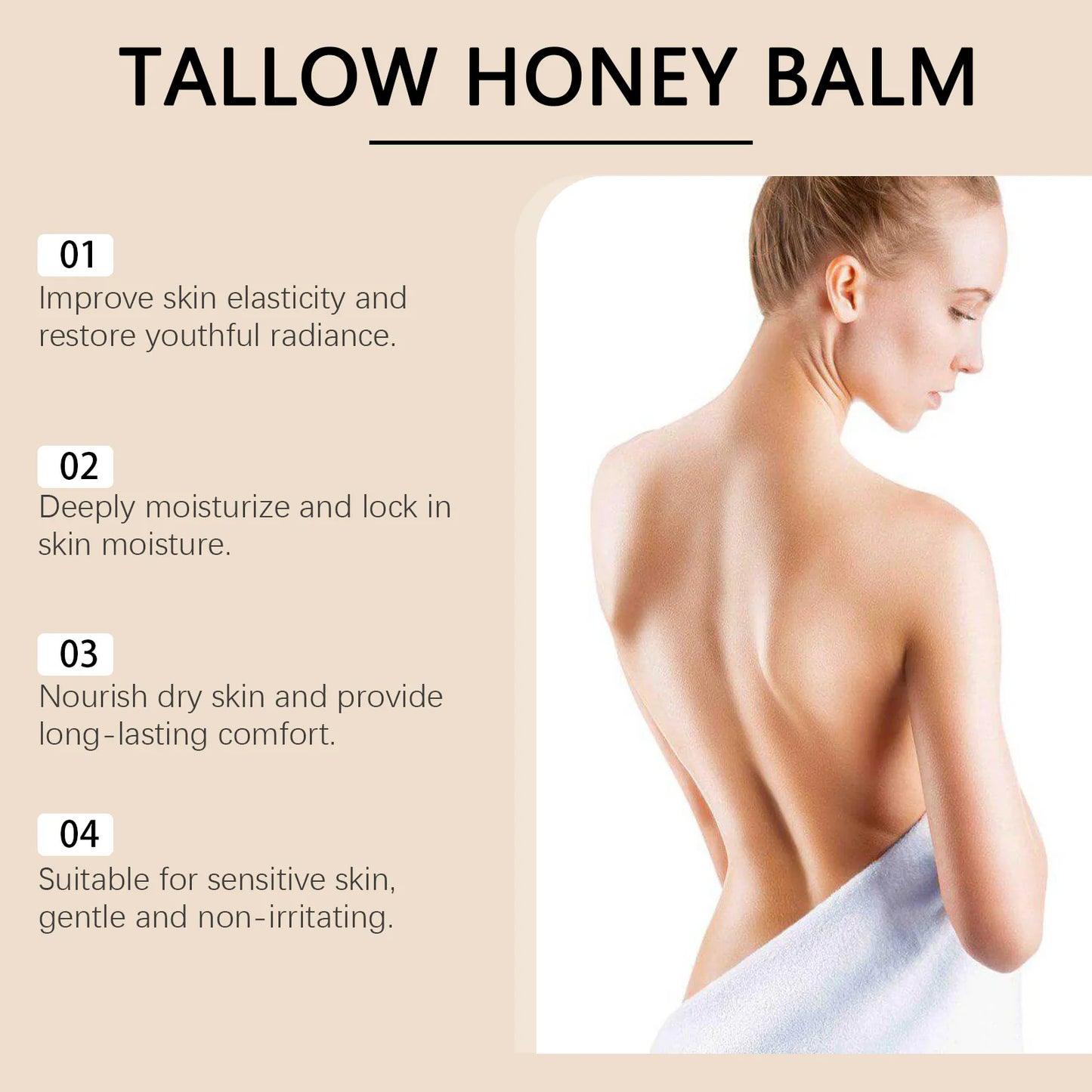 Tallow Honey Facial Balm