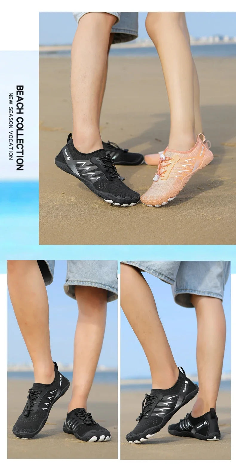 Wear-Resistant Aqua Shoes