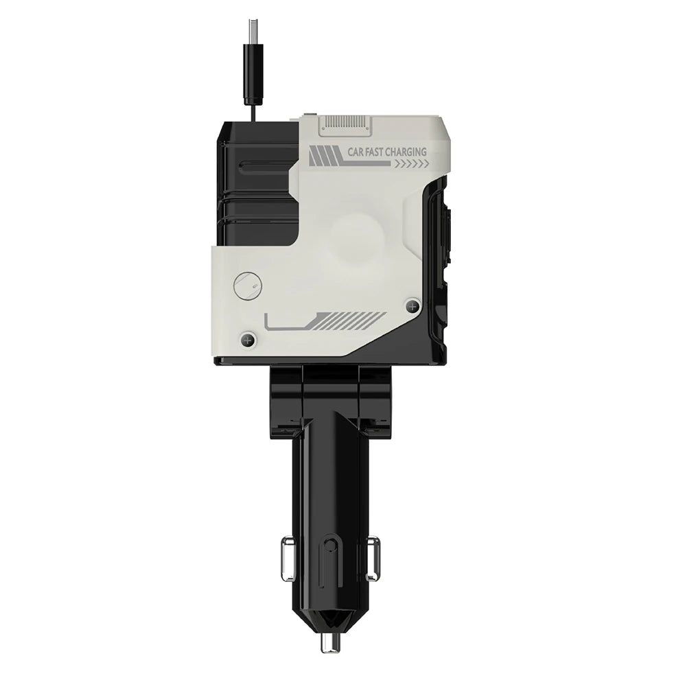 4 in 1 Retractable Car Charger