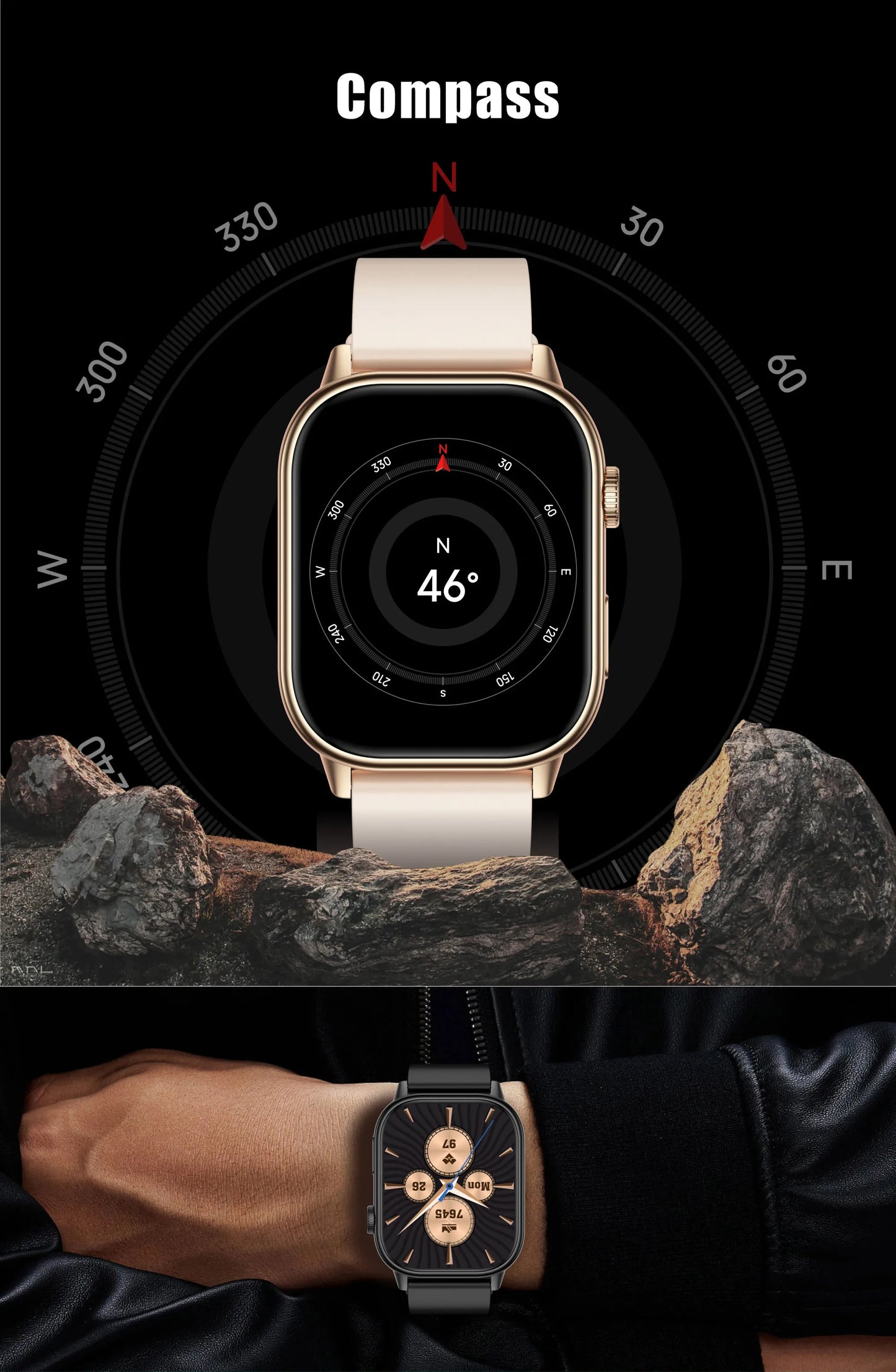 Android IOS GPS Smart Watch