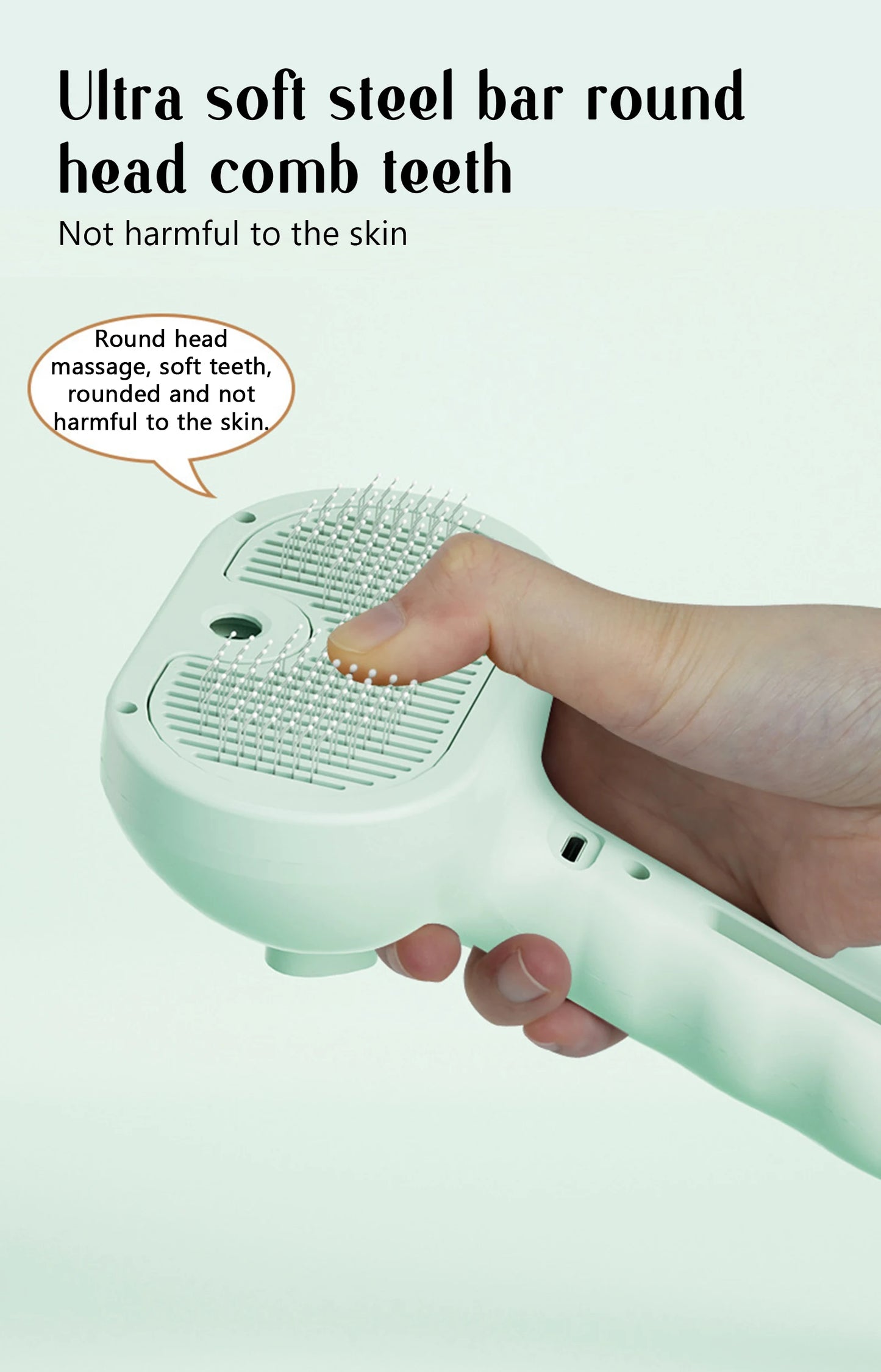 Pets Steam Massage Brush
