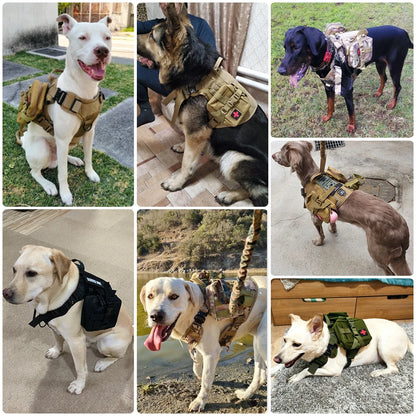 Military Tactical Dog Harness
