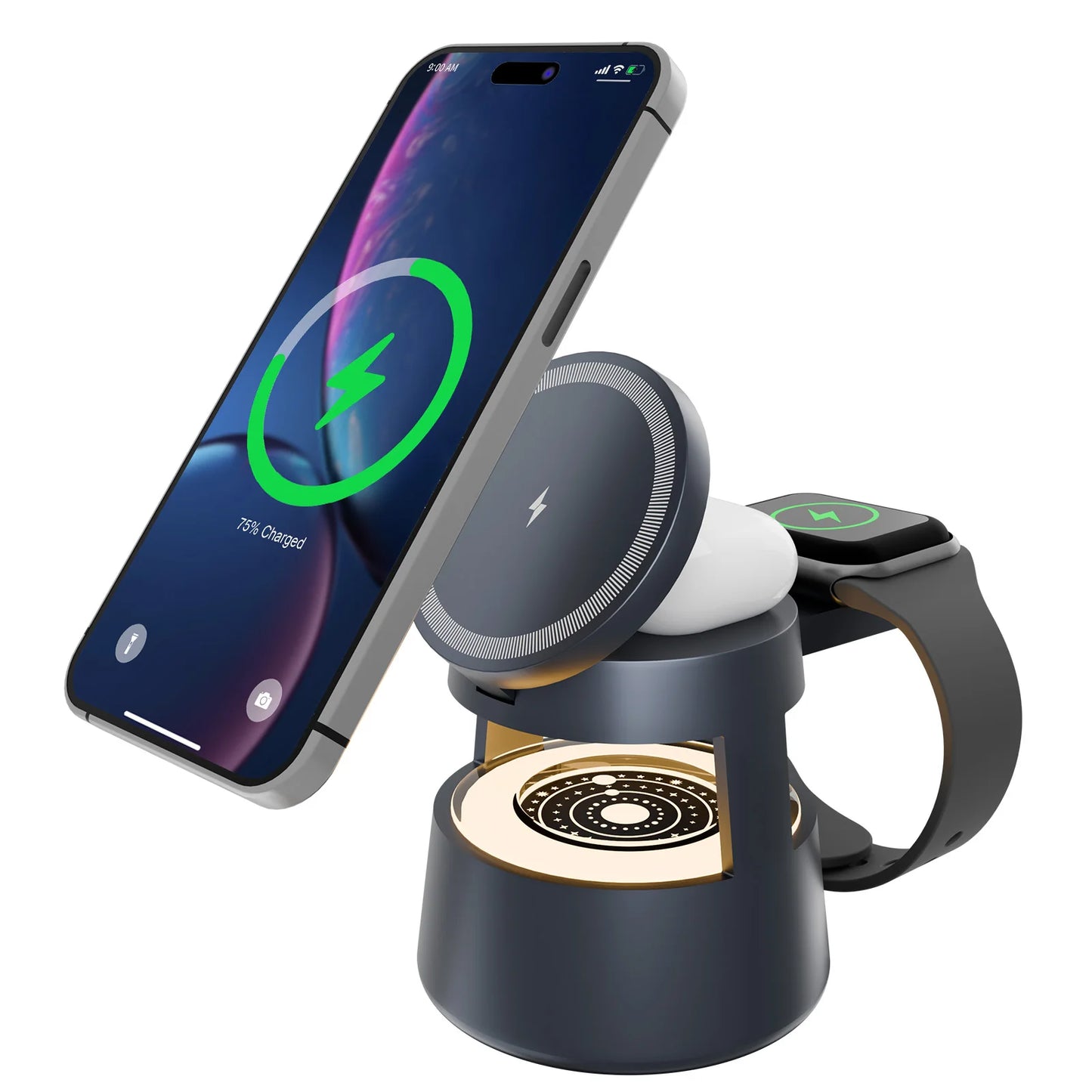 4 in 1 Magnetic Wireless Charger