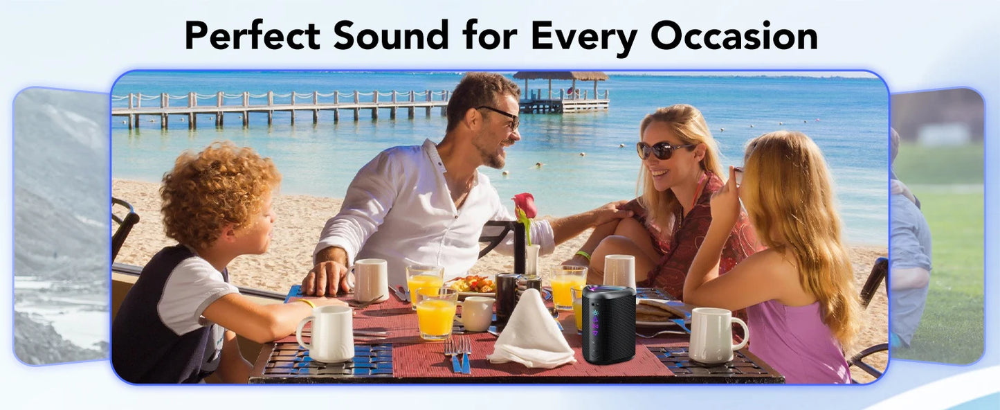 Portable Speaker with Led Light