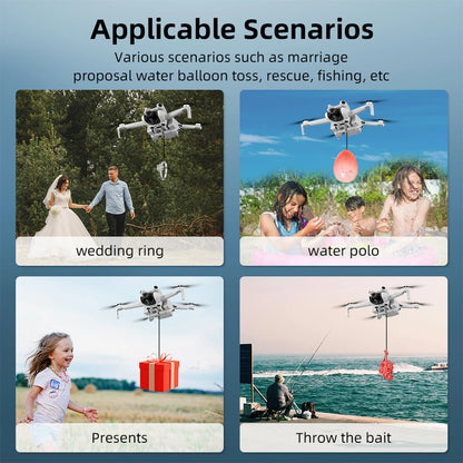 Drone Air Drop Thrower System