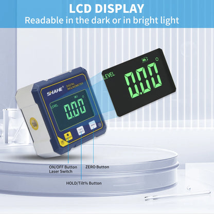 Digital Angle Finder & Inclinometer