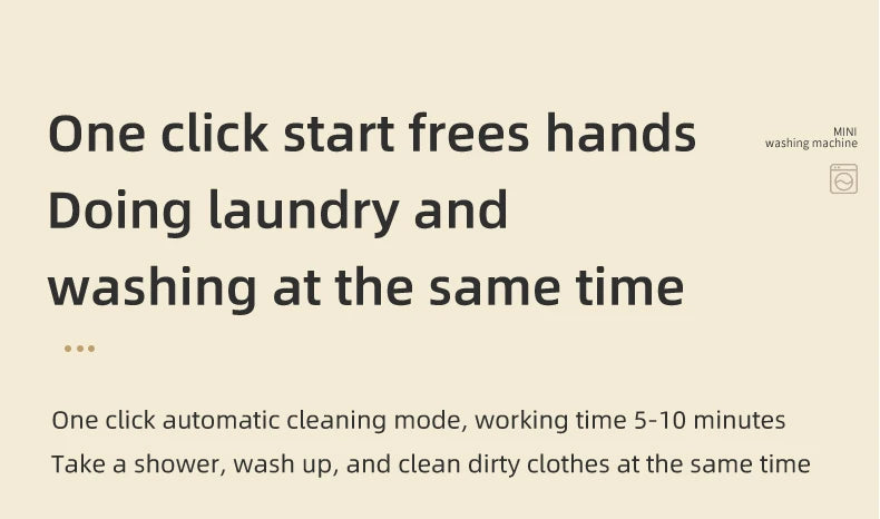 Mini Underwear Socks Washing Cup