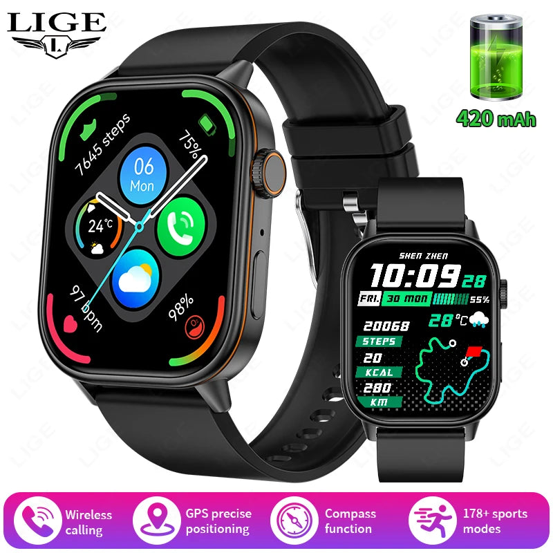 Android IOS GPS Smart Watch
