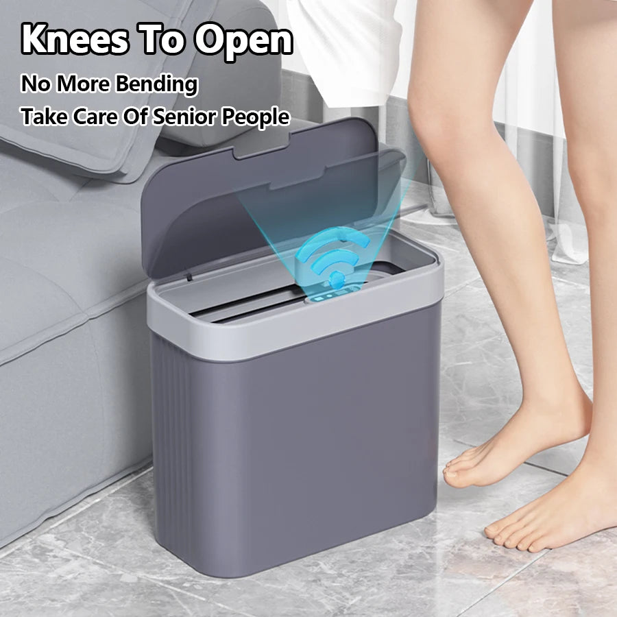 Smart Wall-Mounted Trash Can