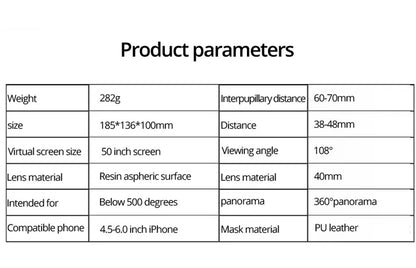 VR  Multifunctional 3D Glasses