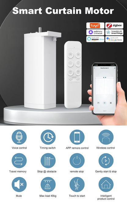 Smart WiFi Shutter Curtain Motor