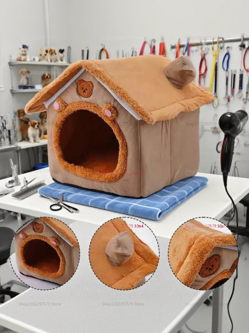 Foldable Washable Pets House