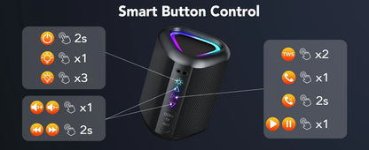 Portable Speaker with Led Light