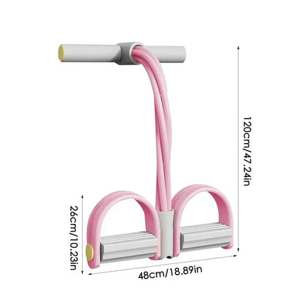 4 Tube Fitness Resistance Bands