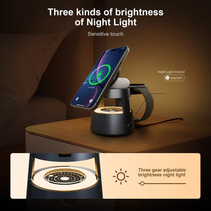 4 in 1 Magnetic Wireless Charger