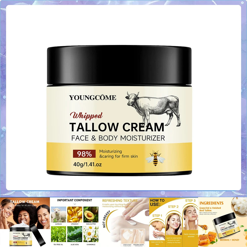 Beef Tallow Face & Body Moisturizer