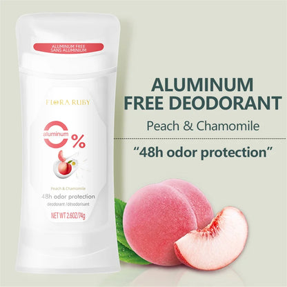 Aluminum Free Peach Deodorant